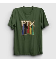 Presmono Unisex Sarı Vintage Pentatonix T-Shirt 75497tt (Haki)