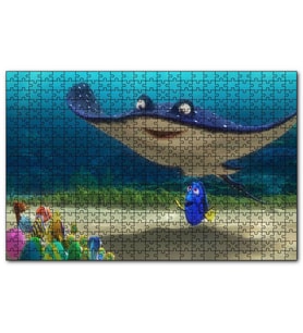 Cakapuzzle Finding Dory Anaç Balık  Puzzle Yapboz MDF (Ahşap) (255 Parça)