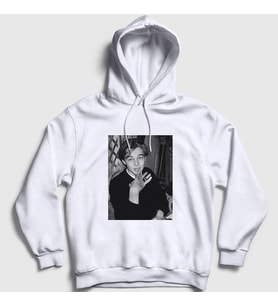 Presmono Unisex Beyaz Young Leonardo Dicaprio Kapüşonlu Sweatshirt 467929tt (Beyaz)