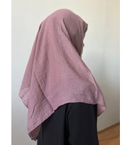 Berussa Bambu Kraş Eşarp 2 (Gül Kurusu)