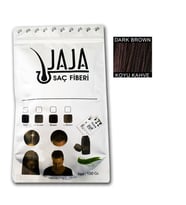 Jaja 100 Gr. Topik Ekonomik Boy Saç Tozu 4 Renk Seçeneği (Koyu Kahverengi )