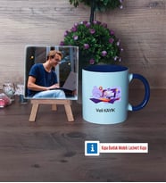 Bilgisayar Mühendisi Fotoğraflı Dekoratif Taş, Kupa Bardak Beyaz Hediye (Model 3)