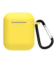 Airpods - İnpods - İ12 Uyumlu Kılıf (Sarı)