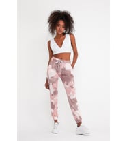 Süperlife Kadın Regular Fit İnce Eşofman Altı SPR22BE158 (Açık Pembe)