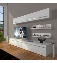 Decoraktiv Eko 5 Mdf Std Tv Ünitesi Tv Sehpası (Beyaz)
