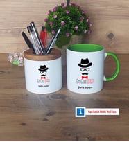 En Cool Baba Kalemlik, Kupa Bardak T Kişiye Özel Hediye Babaya Hediye (Model 14)