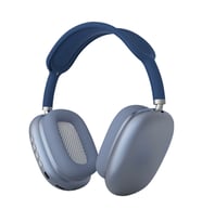 Kablosuz Bluetooth Kulaklık Type-C Şarj ve Aux Girişi, Yüksek Bass ve Hi-Fi Ses Kalitesi (KIRMIZI) (Mavi)