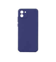 Kvy Samsung Galaxy A03 Biye Silikon Kılıf (Lacivert)