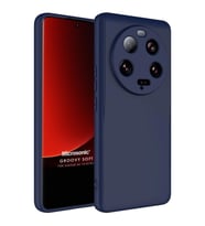 Microsonic Xiaomi Mi 13 Ultra Kılıf Groovy Soft Koyu Yeşil (Lacivert)
