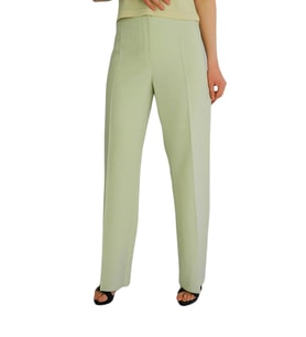 Kadın Kumaş Pantolon Klasik BGL-ST01387 (Yeşil)