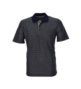 Erkek Polo Yaka Jakarlı Cepli Tişört 7720 BGL-ST03831 (Lacivert)