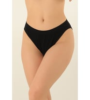 Miorre Dikişsiz Seamless Kadın Slip -222 (Siyah)