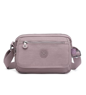 Smart Bags Postacı Kadın Çantası Krinkıl Kumaş 3166 (Ten)