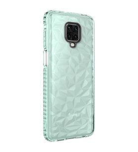 Xiaomi Redmi Note 9S Kılıf Buzz Köşeleri Airbagli Prizmatik (Yeşil)
