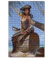 Cakapuzzle Bob Kehl Görseli Puzzle Yapboz MDF (Ahşap) (1000 Parça)
