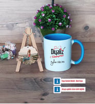 Diyaliz Hemşiresi Kupa Bardak Beyaz ve Fotoğraflı Ahşap Anahtarlık Hediye Tıp Bayramı Hediyesi Hemşireler Günü Hediyesi (Model 4)