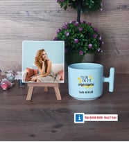 En İyi Diyetisyen Fotoğraflı Dekoratif Taş, Kupa Bardak Beyaz Hediye (Model 12)