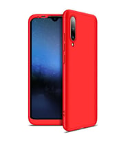 Xiaomi Mi A3 Kılıf Zore Ays Full Koruma Kılıf (Kırmızı)