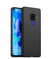 Microsonic Matte Silicone Huawei Mate 30 Lite Kılıf (Siyah)