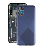 Samsung Galaxy A02s Arka Pil Batarya Kapağı SM-A025F (Mavi)