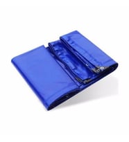 POLYESTER BRANDA 3X3 METRE KAPSÜLLÜ 550 GR/M² PVC TENTE VE TIR BRANDASI (Kırmızı)