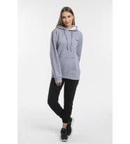Süperlife Kadın Kapşonlu Regular Fit Baskılı İnce Sweatshirt SPR21K61 (Kırmızı)