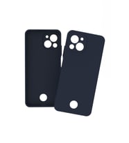 Reeder S23 Pro Max Kılıf Kamera Korumalı Silikon Rubber Arka Kapak (Lacivert)