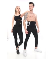 Orjinal Termal Sauna Terleten %100 Göbek Bölgesinde Etkili Zayıflatıcı Unisex Bel Korse Kemer (Ten)