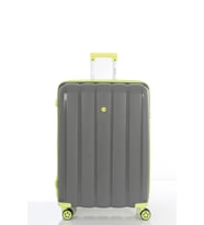 Mçs Polipropilen Valiz V305 75 CM (Gri - Sarı)