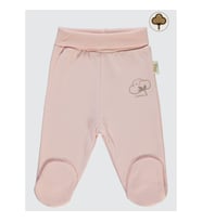 Civil Baby Bebek Organik Patikli Tek Alt 0-6 Ay Pembe (Pembe)