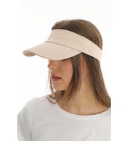 Uv Koruyuculu Unisex Siperlikli Tenisci Şapka (Taş)
