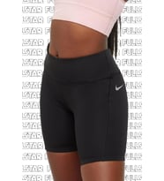 Nike Epic Fast Women's Running Shorts Tayt 3 Cepli Biker Tayt Şort Siyah