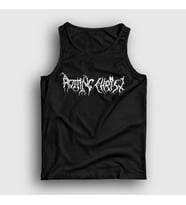 Presmono Unisex Beyaz Logo Rotting Christ Atlet 170899tt (Siyah)