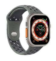 Microsonic Apple Watch Series 10 46mm Kordon Flame Circle Yavruağzı (Yeşil)
