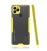 General Mobile 21 Kılıf Parfe Kenarları Pastel Renk Silikon Kılıf (Sarı)