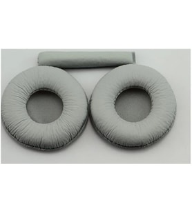 Sennheiser PX100 PX200 PMX200 Uyumlu Kulaklık Pedi ve Kafa Bandı (Beyaz)