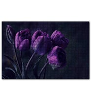 Cakapuzzle Mor Laleler  Puzzle Yapboz MDF (Ahşap) (255 Parça)