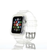 Apple Watch 42mm KRD-27 Silikon Kordon (Renksiz)