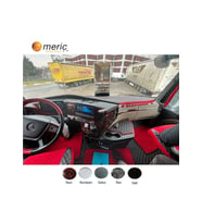Meriç® Mercedes Actros MP4 Ön Torpido Kaplama Maun 32 Parça 2021-› (Karbon)