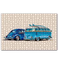 Cakapuzzle svos Minübüs Otomobil Görseli  Puzzle Yapboz MDF (Ahşap) (255 Parça)