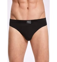 Bambu Slip Erkek Külot    10 Adet (Siyah)