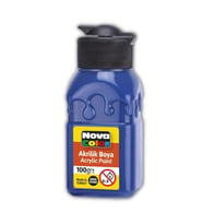 Akrilik Boya 100 Ml 1 Adet Nova Color Akrilik Boyalar 100 Ml 1 Adet (Lacivert)