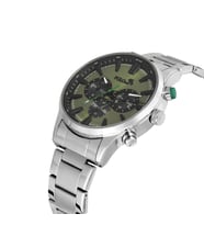 Polo Air Klasik Metal Erkek Kol Saati PL-0975Ex (Açık Yeşil-Gümüş)