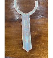 32X24 CM NAKIŞ İŞLEME YAKA DİKİŞ AKSESUARI (Yeşil)