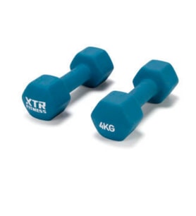 XTR Fitness Vinyl Neoprene Dambıl Seti  X 2 Adet (4 kg)