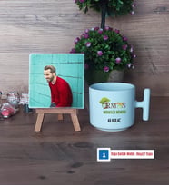 Orman Muhafaza Memuru Fotoğraflı Dekoratif Taş, Kupa Bardak Beyaz Hediye (Model 12)