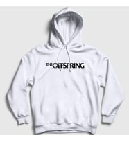 Presmono Unisex Beyaz Logo V2 The Offspring Kapüşonlu Sweatshirt 177630tt (Beyaz)