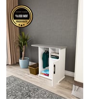 EVENT ÜTÜ MASASI DOLAPLI ASKILI (Beyaz)