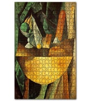 Cakapuzzle Bread and Fruit Dish 1909 Pablo Picasso Puzzle Yapboz MDF (Ahşap) (1000 Parça)