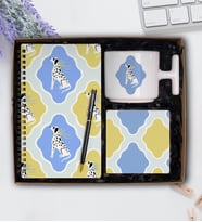 Kişiye Özel Kalem, Sevimli Hayvanlar Serisi Defter, T-Kulp Fincan, Fincan Altlığı & Farklı Seçenekler (Model 3)